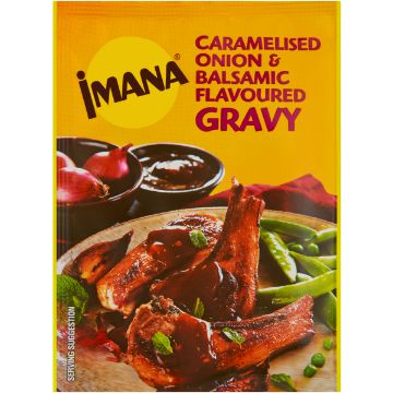 IMANA GRAVY CARAMELISE ONION&BALSAM 34G