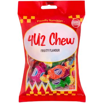 CAPRICORN 4U2 CHEW FRUITY FLAVOUR 125G