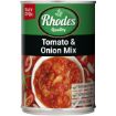RHODES TOMATO&ONION MIX 410G
