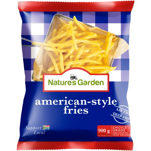 NATURES GARDEN AMRCN STYLE FRIES 900GR