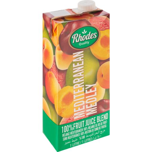 RHODES FRUIT JUICE MEDITER MEDLEY 100% F/JCE