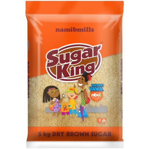 SUGAR KING SUGAR DRY BROWN 5KG