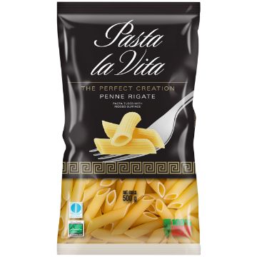 PASTA LA VITA PENNE RIGATONI 500G