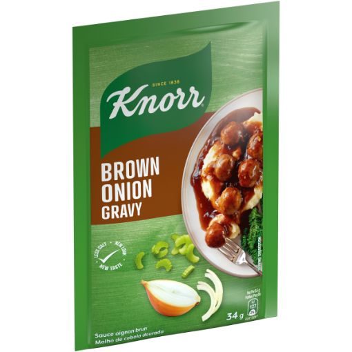 KNORR GRAVY BROWN ONION 34G