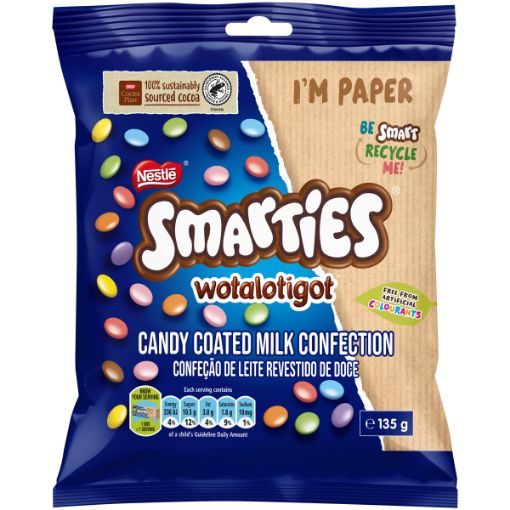 NESTLE SMARTIES MINI BAG 135G