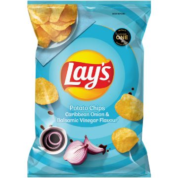 LAY`S CHIPS CARIBBEAN ONION&BAL VIN 36G