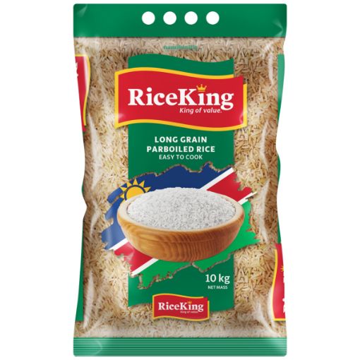 RICE KING PARBOILED RICE 10KG
