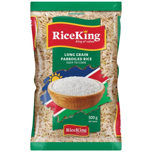 RICE KING PARBOILED RICE 500G