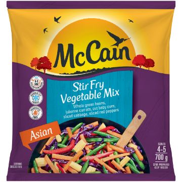 MCCAIN STIR FRY ASIAN 700G