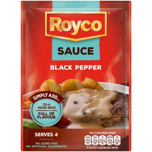 ROYCO SAUCE BLACK PEPPER 38G