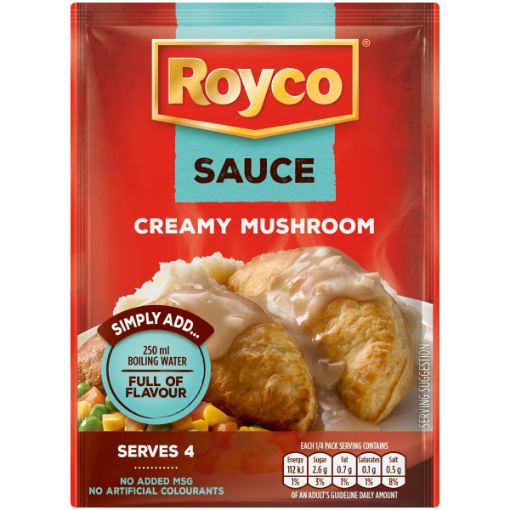 ROYCO SAUCE CREAMY MUSHROOM 38GR