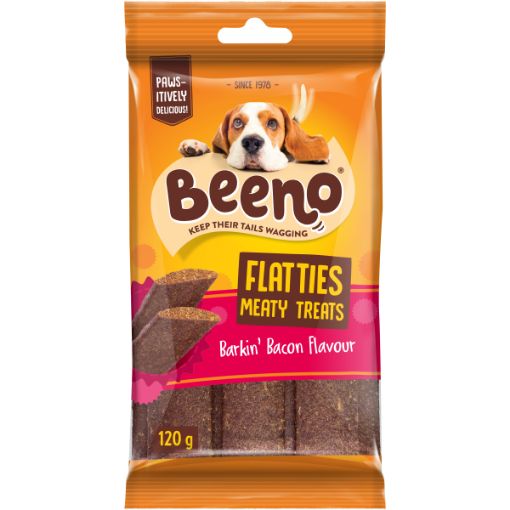 BEENO FLATTIES WITH SMOKED BACON 120G