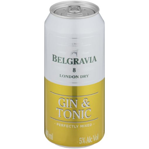 BELGRAVIA GIN&TONIC CAN 440ML
