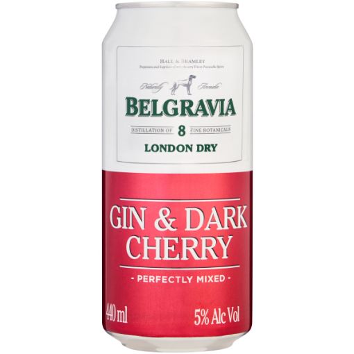 BELGRAVIA GIN&DRK CHR S/COOLER CAN 440ML