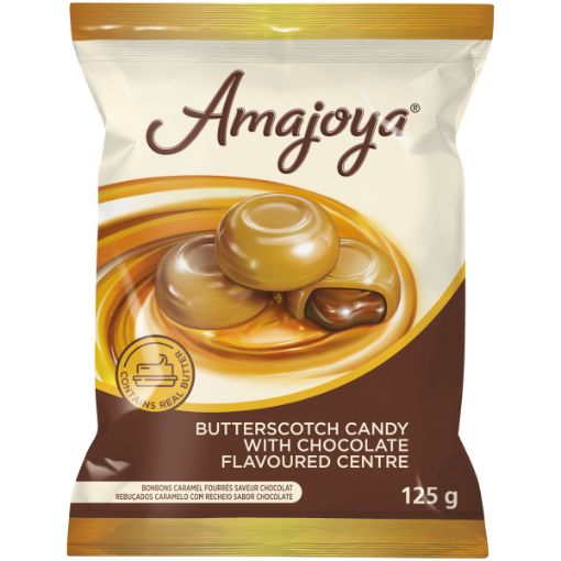 AMAJOYA BUTTERSCOTCH SWEETS 125G