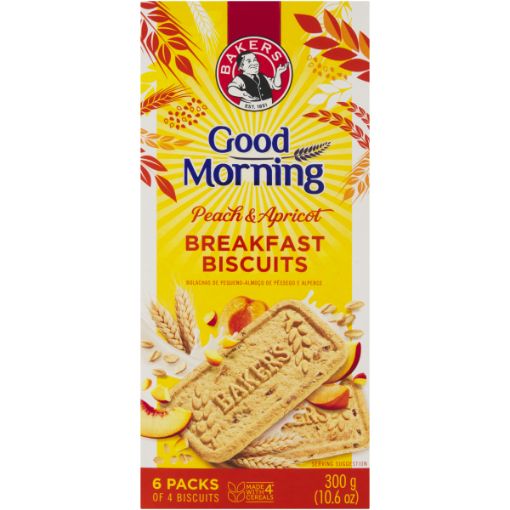 BAKERS GOOD MORNING PEACH&APRICOT 300G