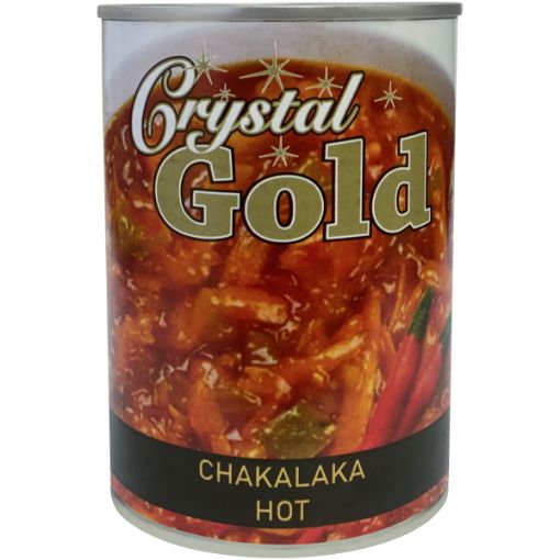 CRYSTAL GOLD CHAKALAKA HOT 410G