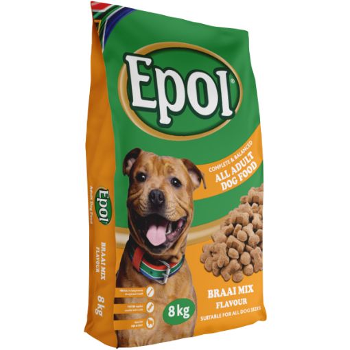 EPOL DOG FOOD DRY ADULT  BRAAI MIX 8KG
