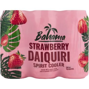 BAHAMA S/BERRY DAIQUIRI S/COOLER 440ML x 6