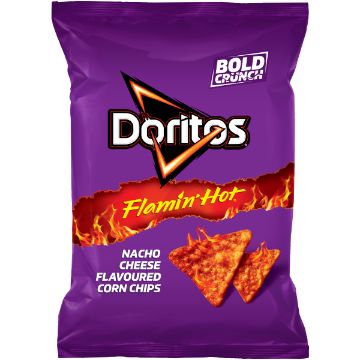 DORITOS FLAMIN HOT NACHO CHEESE 145G