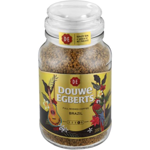 DOUWE EGBERTS INSTANT COFFEE BRAZL 200G