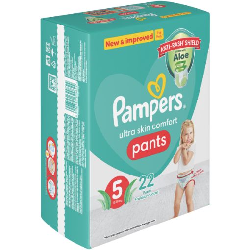 PAMPERS DIAPER PANTS PANTS SZ5 CARRY PACK