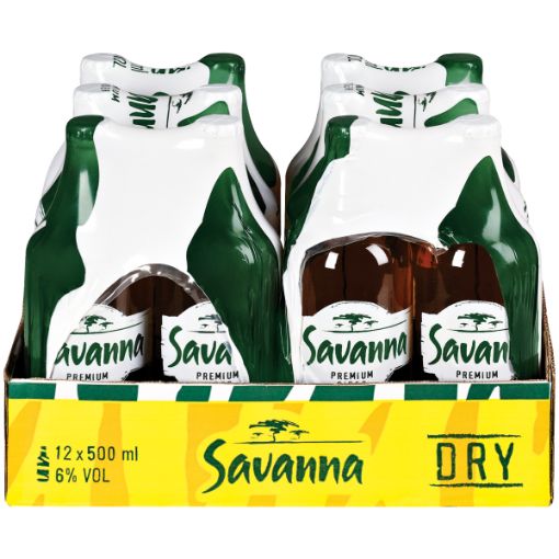 SAVANNA DRY NRB 500ML x 12