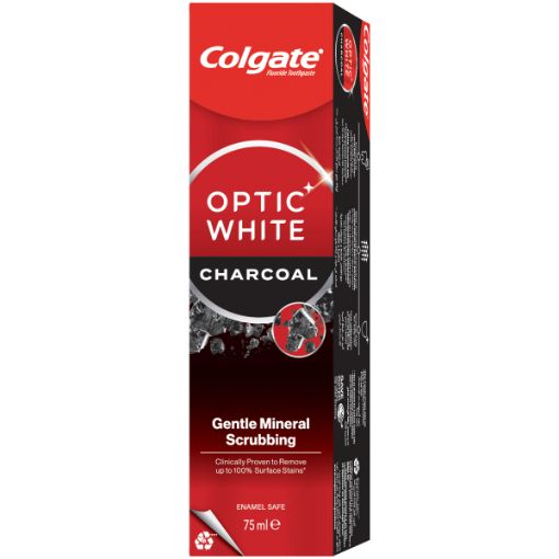 COLGATE OPTIC WHITE CHARCOAL T/PASTE75ML