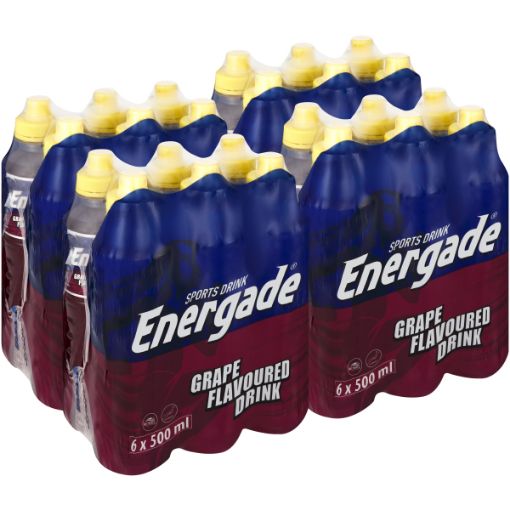 ENERGADE SPORTS DRINK GRAPE 500ML x 24