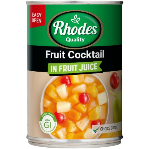 RHODES FRUIT COCKTAIL JUICE 410G
