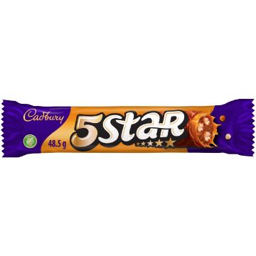 CADBURY 5 STAR CHOCOLATE BAR 48G