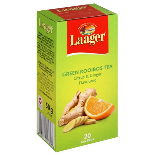 LAAGER TEA GREEN ROOIBOS CITRUS