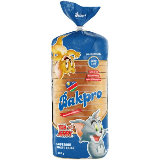 BAKPRO SUPERIOR WHITE LOAF 700G