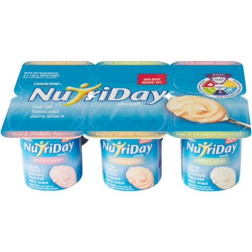 DANONE YOGHURT NUTRIDAY L/F SM TROPICAL