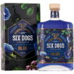 SIX DOGS BLUE GIN  1 x 750ML