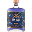 SIX DOGS BLUE GIN  1 x 750ML