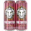 PREDATOR ENERGY DRINK SPICY GINGER  4 x 500ML x 4