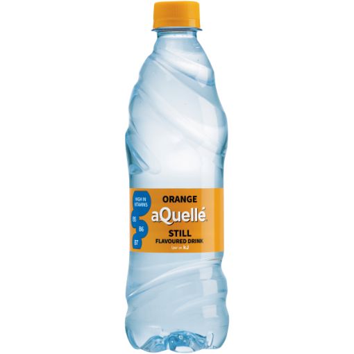 AQUELLE STILL WATER  ORANGE  1 x 500ML