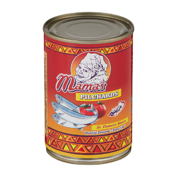 MAMA`S PILCHARDS IN TOMATO SAUCE  1 x 155G