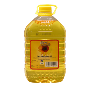 CRYSTAL GOLD SUNFLOWER OIL  1 x 4LT