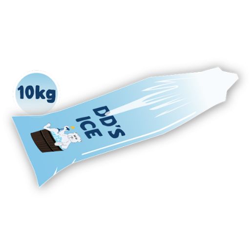 DD`S ICE BLOCK OF ICE  1 x 10KG