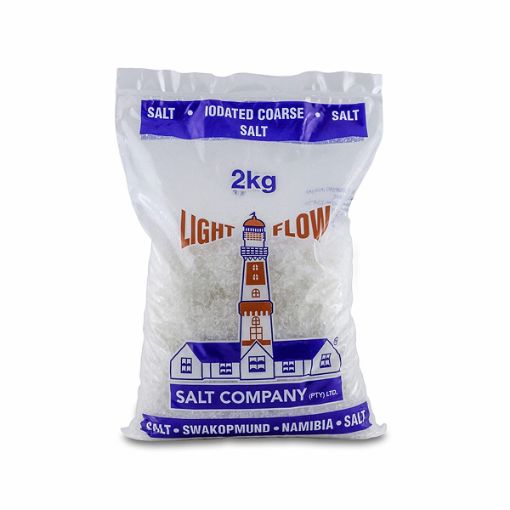 LIGHT FLOW COARSE I/SALT PACKET  1 x 2KG