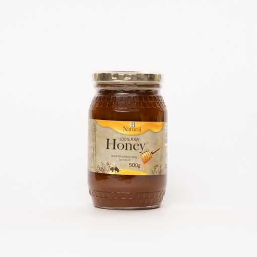 B NATURAL HONEY RAW  1 x 500G