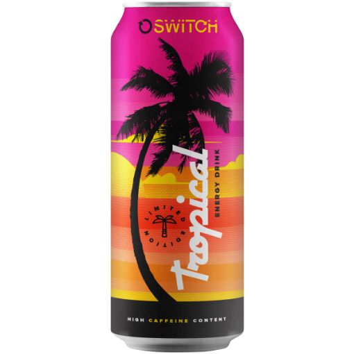 SWITCH ENERGY DRINK TROPICAL  1 x 500ML