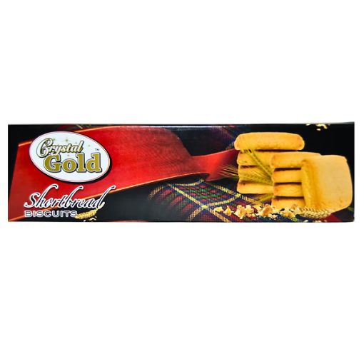 CRYSTAL GOLD SHORTBREAD BISCUIT  1 x 185G